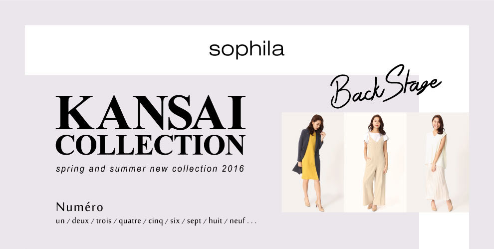 KANSAI COLLECTION spring and summer new collection 2016