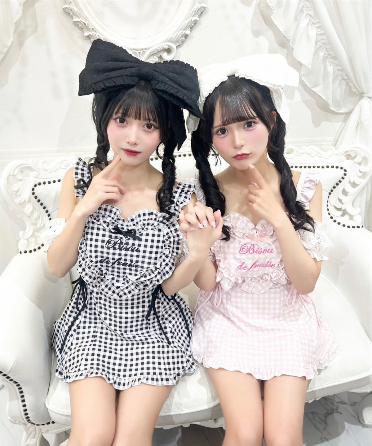 Ank Rouge ハートエプロン水着