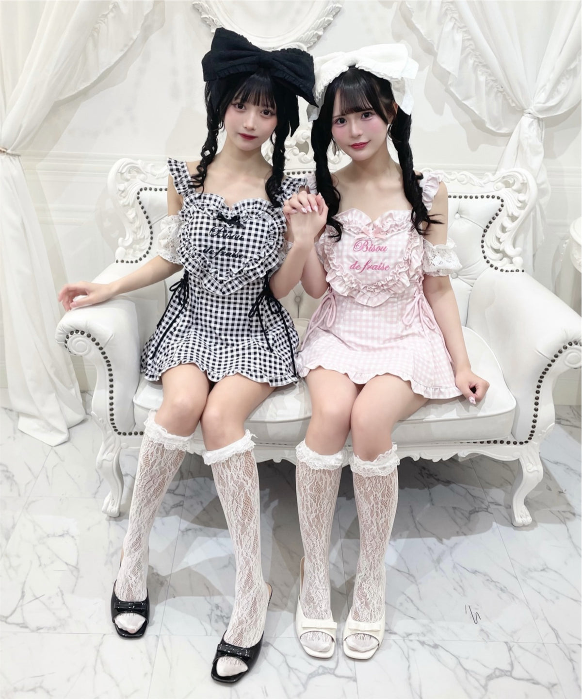 Ank Rouge ハートエプロン水着