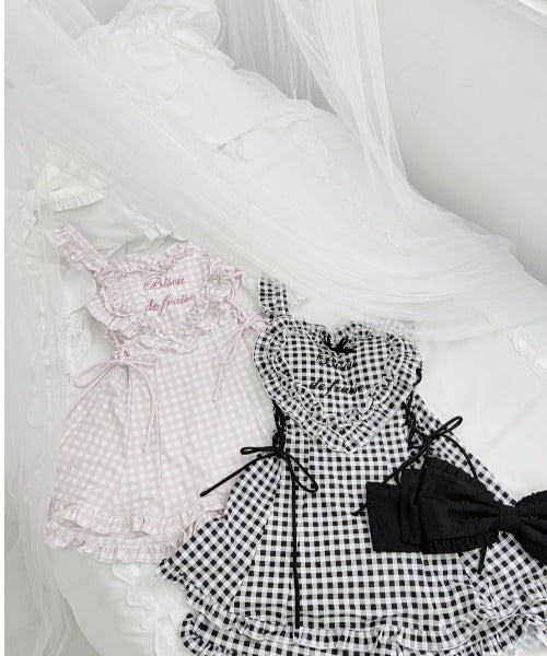 Ank Rouge Heart Apron Swimsuit