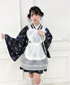 Jamieエーエヌケー 【ワンピースタイプ】ハートエプロンゴシック苺浴衣ドレス