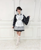 Jamieエーエヌケー 【ワンピースタイプ】ハートエプロンゴシック苺浴衣ドレス