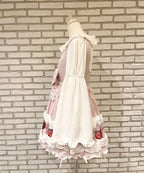 【予約商品】 Ank Rouge ショートケーキの夢ワンピース【ギンガム】