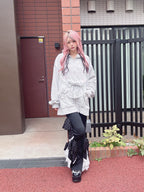 【予約商品】Ank Rouge ハートウサギのBIGパーカー