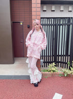【予約商品】Ank Rouge ハートウサギのBIGパーカー