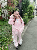 【予約商品】Ank Rouge ハートウサギのBIGパーカー