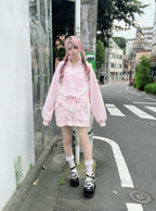 【予約商品】Ank Rouge ハートウサギのBIGパーカー