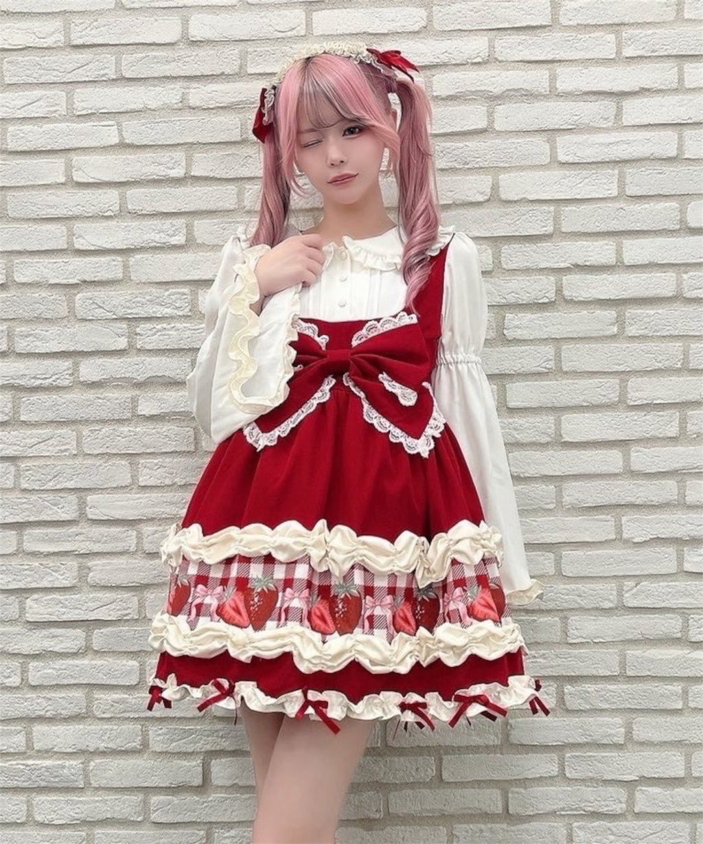 Ank Rouge【再販予約商品】ショートケーキの夢ワンピース