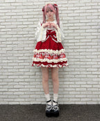 Ank Rouge【再販予約商品】ショートケーキの夢ワンピース