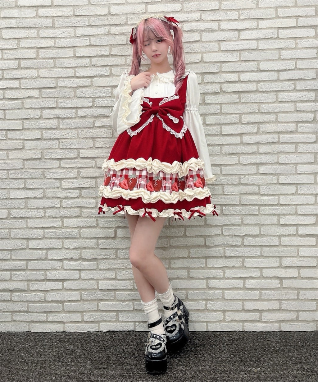 Ank Rouge【再販予約商品】ショートケーキの夢ワンピース