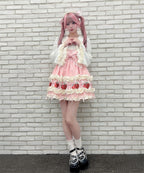 Ank Rouge【再販予約商品】ショートケーキの夢ワンピース