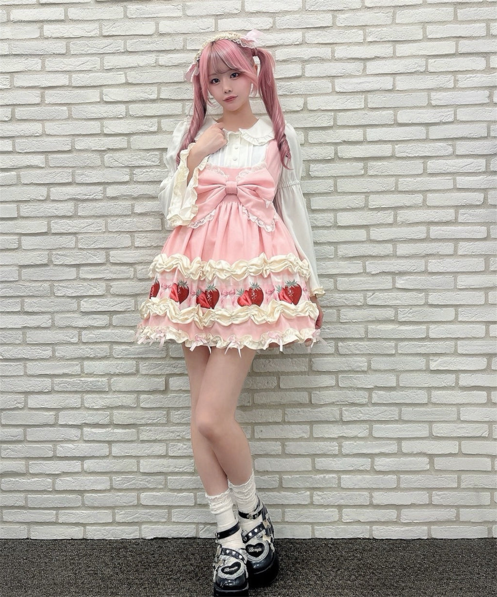 Ank Rouge【再販予約商品】ショートケーキの夢ワンピース