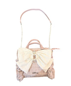 【予約商品】　Ank Rouge キラキラツイードリボンBAG