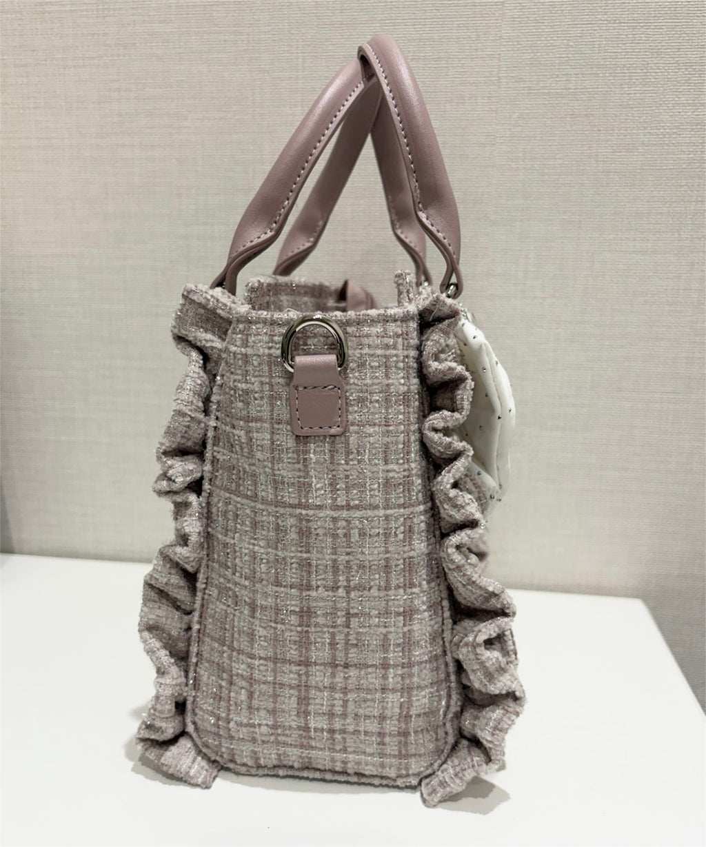 【予約商品】　Ank Rouge　キラキラツイードリボン痛バ