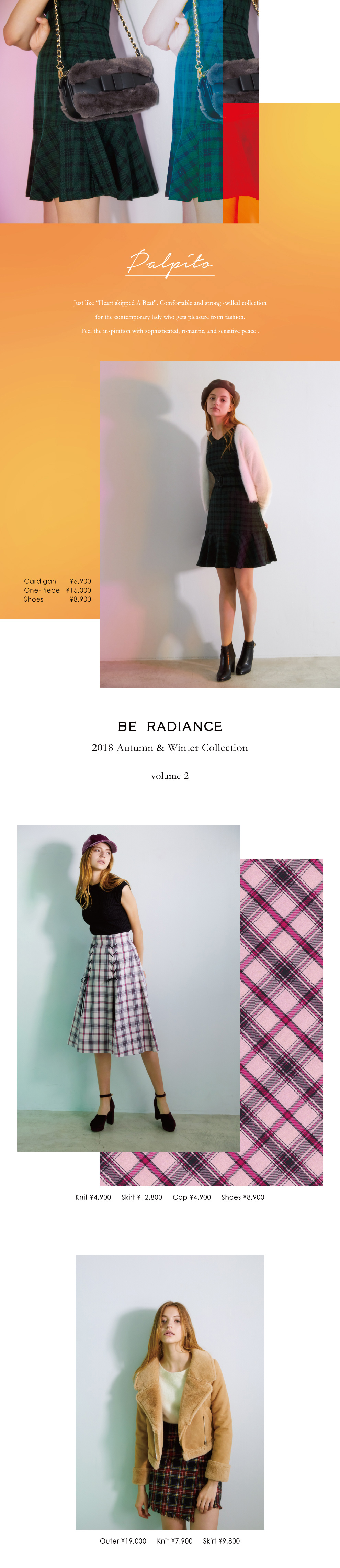 2018 Autumn Winter Collection vol.2