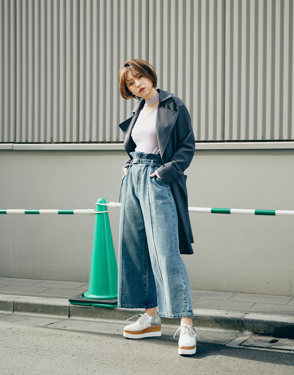 【#Springouter】アウターを変えて春気分