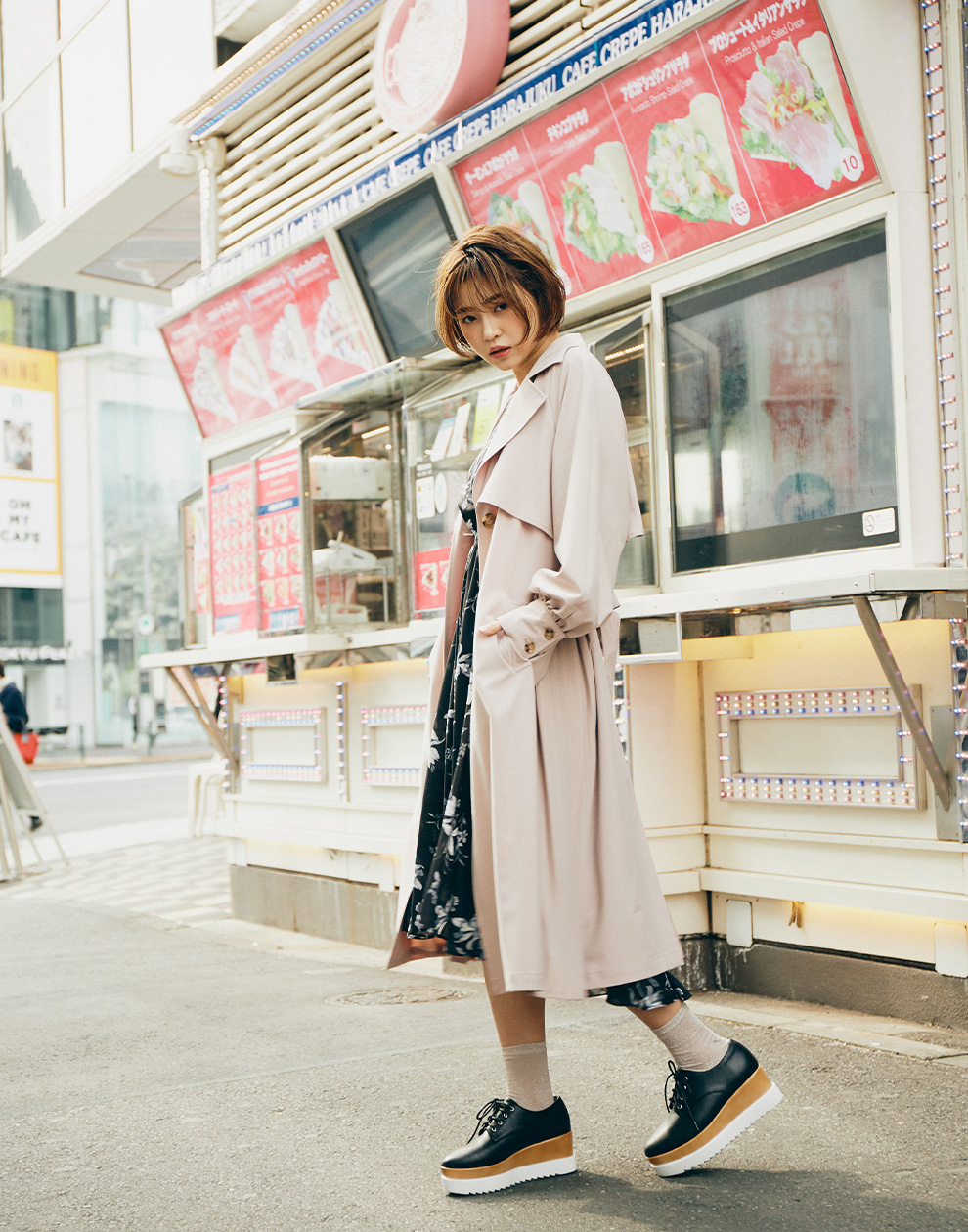 【#Springouter】アウターを変えて春気分