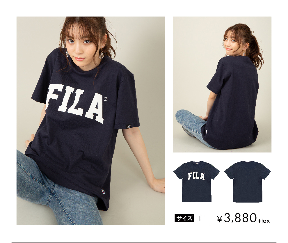 BTS着用モデルFILA Teeシャツ発売