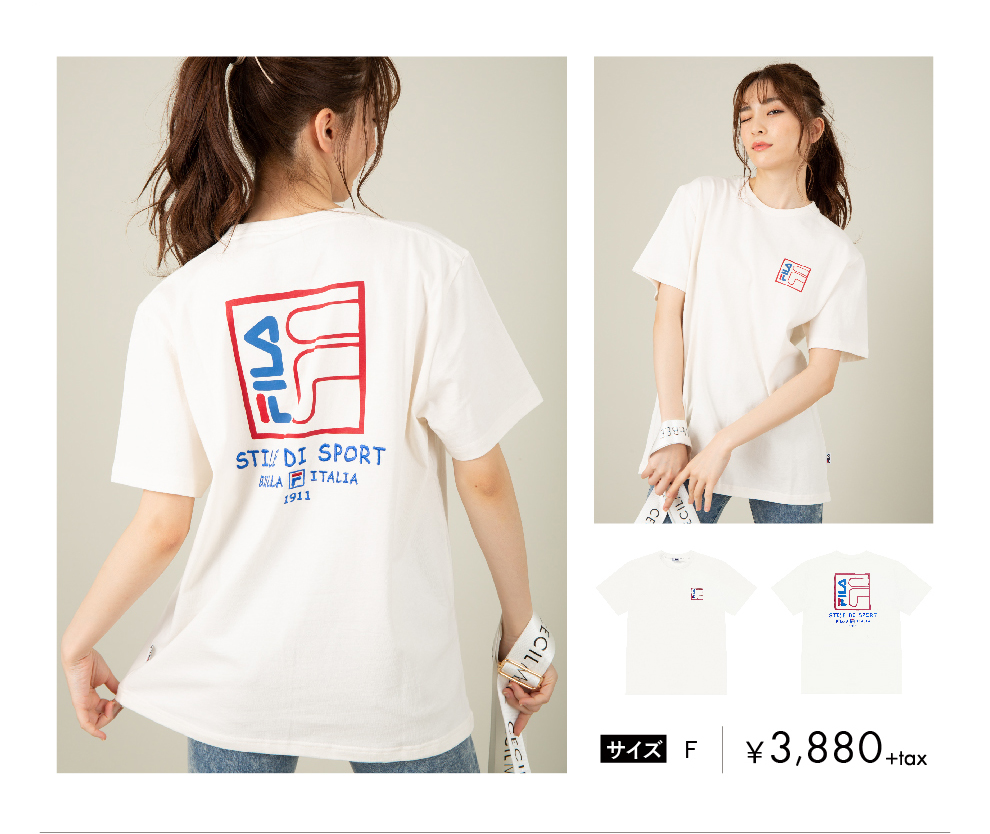 BTS着用モデルFILA Teeシャツ発売