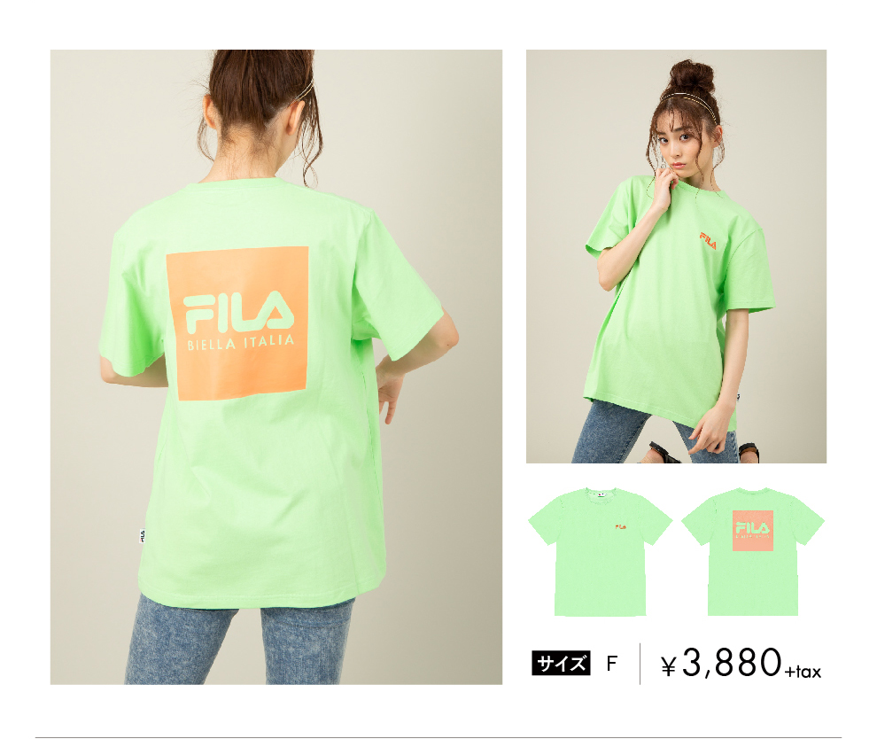 BTS着用モデルFILA Teeシャツ発売